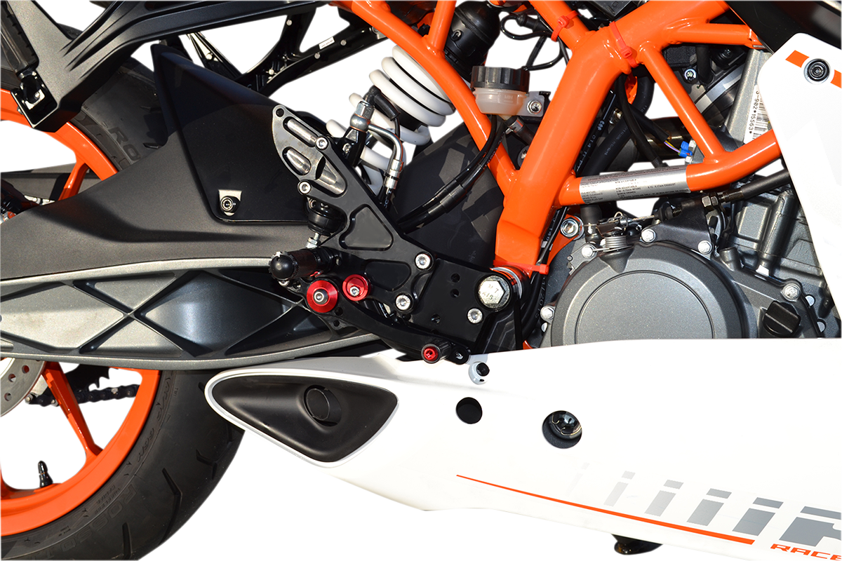MGP Rear Lever Set - MGP Rearset / Black / KTM 1623-0395