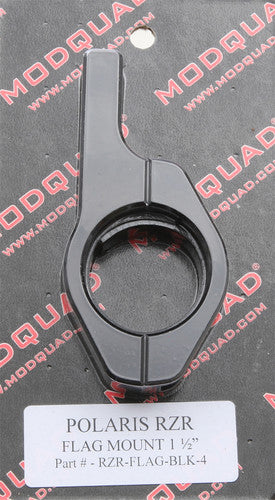 MODQUAD Horizontal Bar Flag Mount - FLAG-1.5-BLK