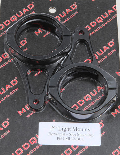MODQUAD Horizontal Light Mount - LMH-2-BLK