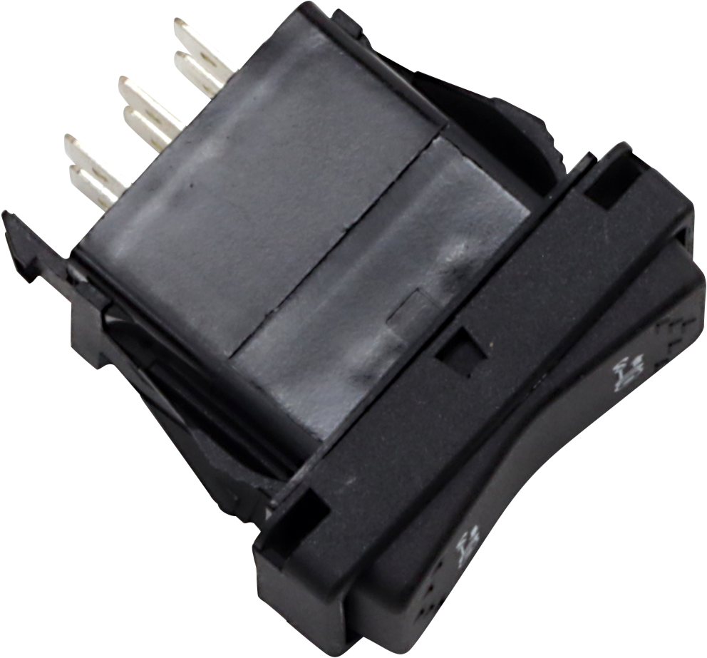MOOSE OFFROAD Aggro Winch Rockerswitch - Aggro Winch / Dash Rocker Switch 4505-0778