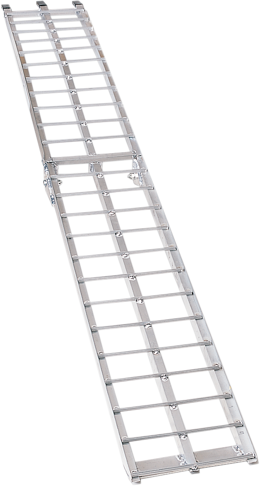 MOOSE OFFROAD Arched Aluminum Folding Ramp - Arched Folding Ramp / 12" x 90" 3910-0017