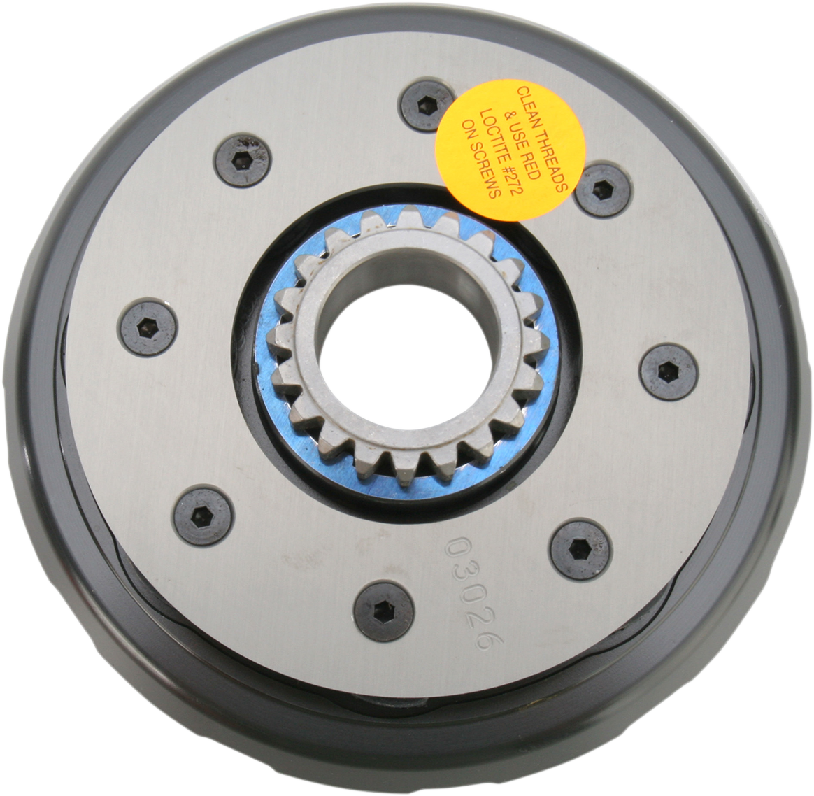 MOOSE OFFROAD Billet Clutch Basket with Kickstart Gear