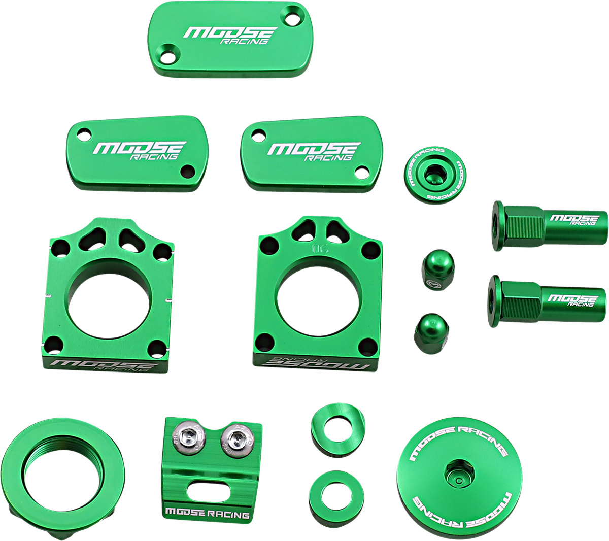 MOOSE OFFROAD Bling Pack Kit - Bling Pack / Green / KX450/X 1231-1049