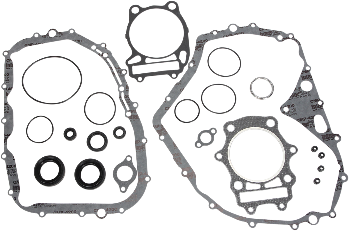 MOOSE OFFROAD Complete Gasket and Oil Seal Kit - Motor Gasket Kit with Oil Seal / Arctic Cat/Suzuki 0934-4586