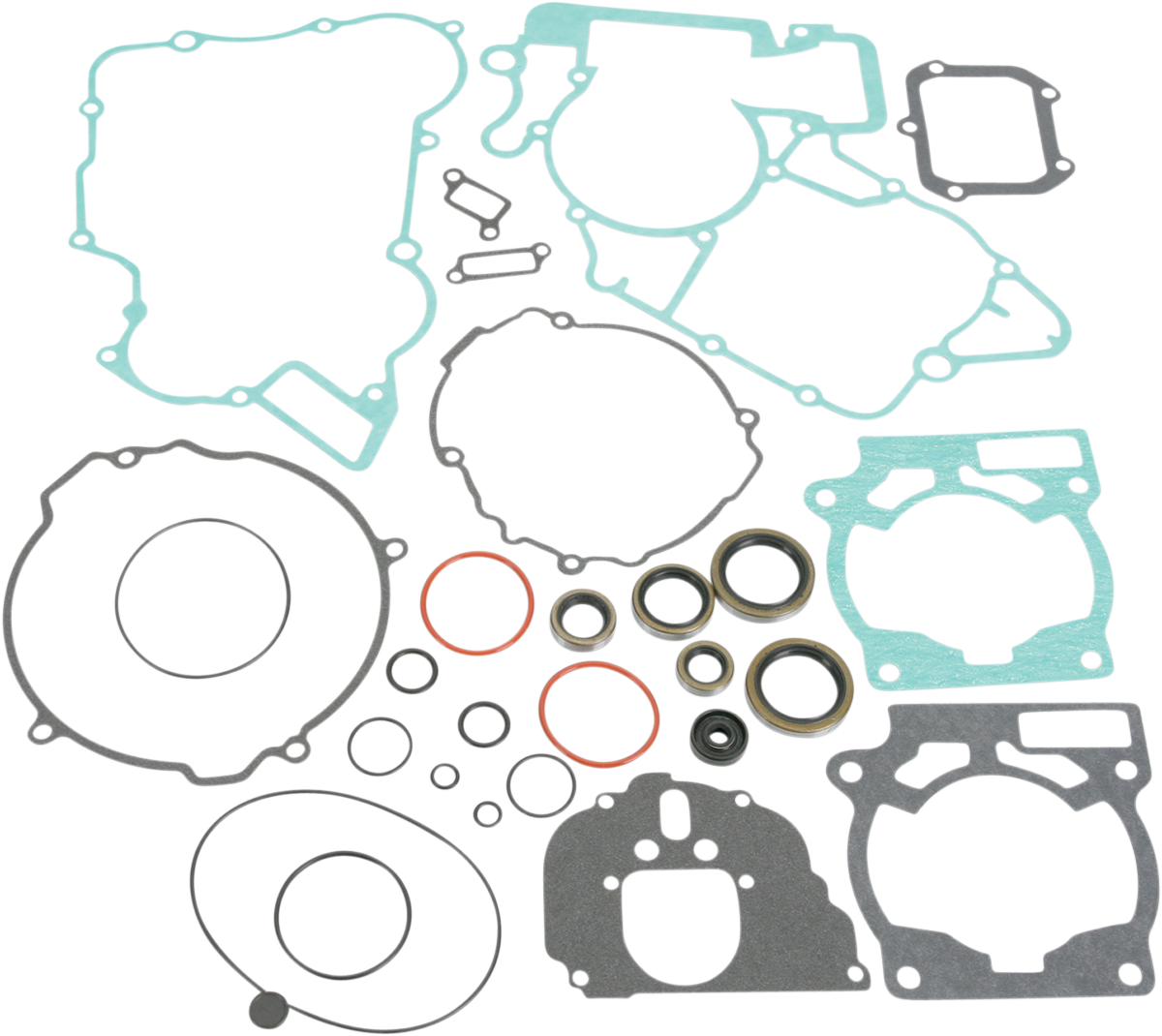 MOOSE OFFROAD Complete Gasket and Oil Seal Kit - Motor Gasket Kit with Oil Seal / KTM 0934-0470