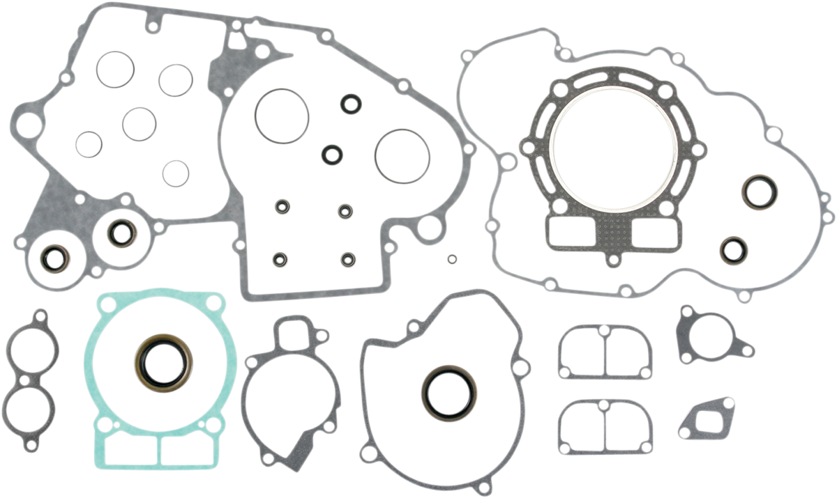 MOOSE OFFROAD Complete Gasket and Oil Seal Kit - Motor Gasket Kit with Oil Seal / KTM 0934-0632