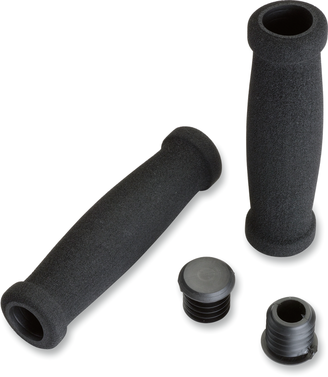 MOOSE OFFROAD Foam Grips - ATV / Black 0630-0699