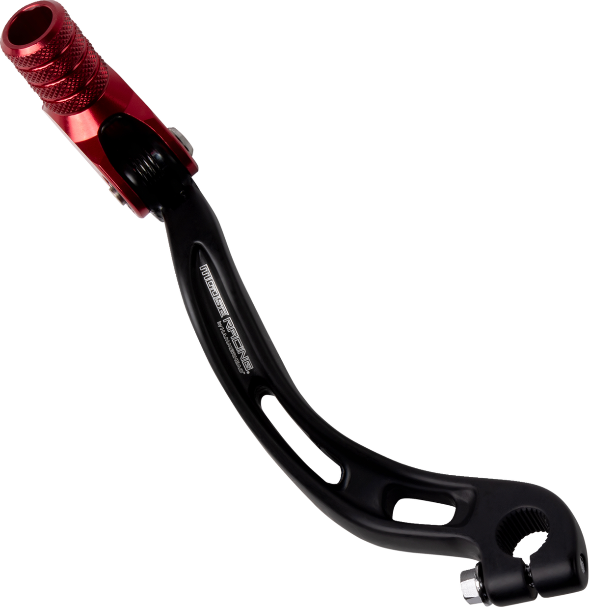 MOOSE OFFROAD Forged Shift Lever - Shifter Lever / Red / 20 mm Offset / Beta 1602-1632