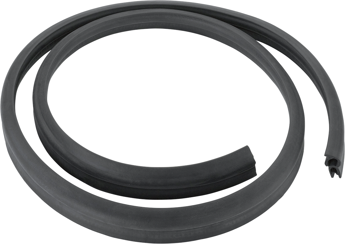 MOOSE OFFROAD Full Folding Utility Vehicle Windshield Trim Kit - UTV Windshield Trim Kit / 6' 2317-0164