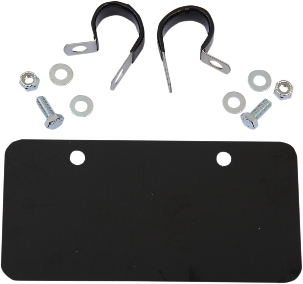 MOOSE OFFROAD License Plate Holder - Black 2030-1222