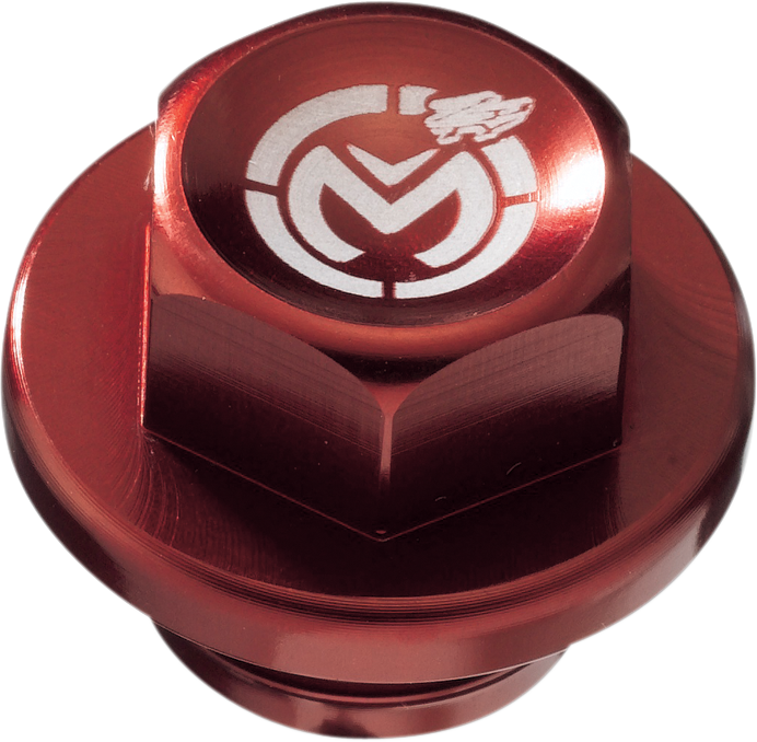 MOOSE OFFROAD Magnetic Float Bowl Drain Plug By Zip-ty - Red 1050-0176