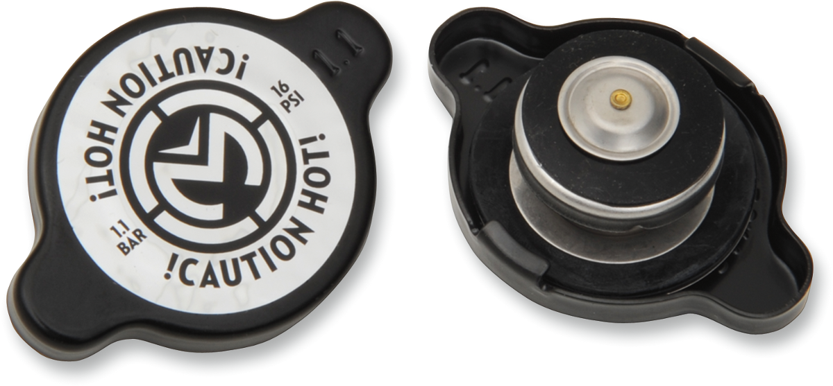 MOOSE OFFROAD Stock Replacement Radiator Cap - Black / 1.1 Bar 1903-0005