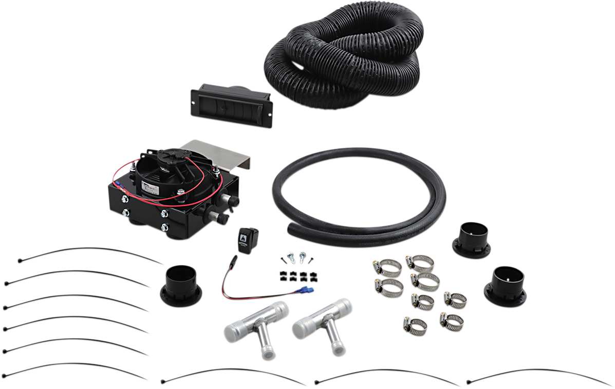 MOOSE OFFROAD UTV Cab Heater Kit - UTV Cab Heater / Arctic Cat/Textron/Tracker 4510-1231
