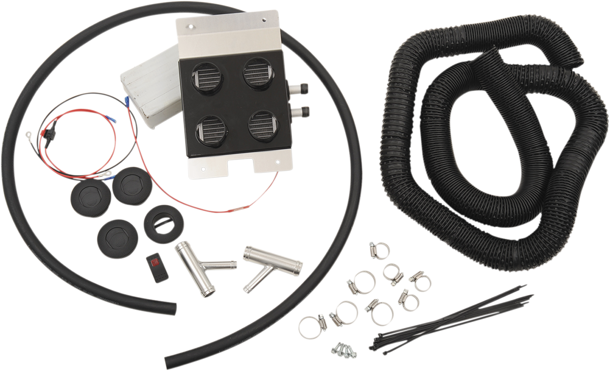 MOOSE OFFROAD UTV Cab Heater Kit - UTV Cab Heater / Polaris 4510-0841