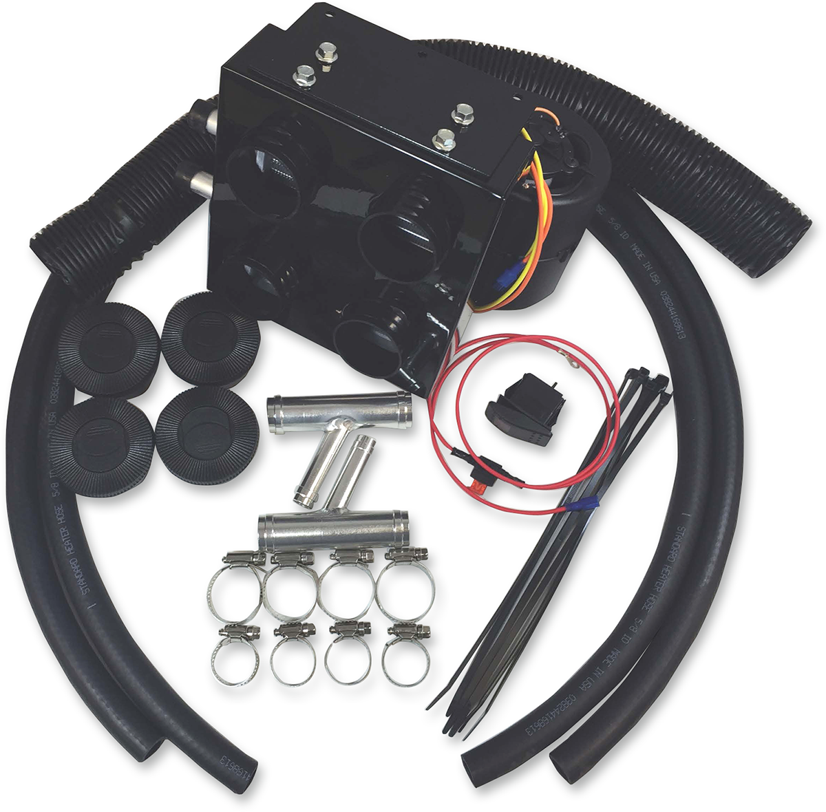 MOOSE OFFROAD UTV Cab Heater Kit - UTV Cab Heater / Polaris 4510-1115