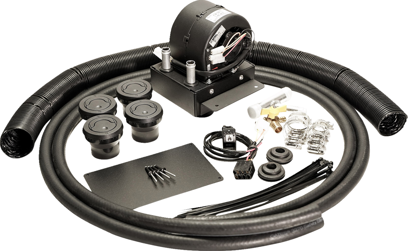 MOOSE OFFROAD UTV Cab Heater Kit - UTV Cab Heater / Polaris 4510-1655
