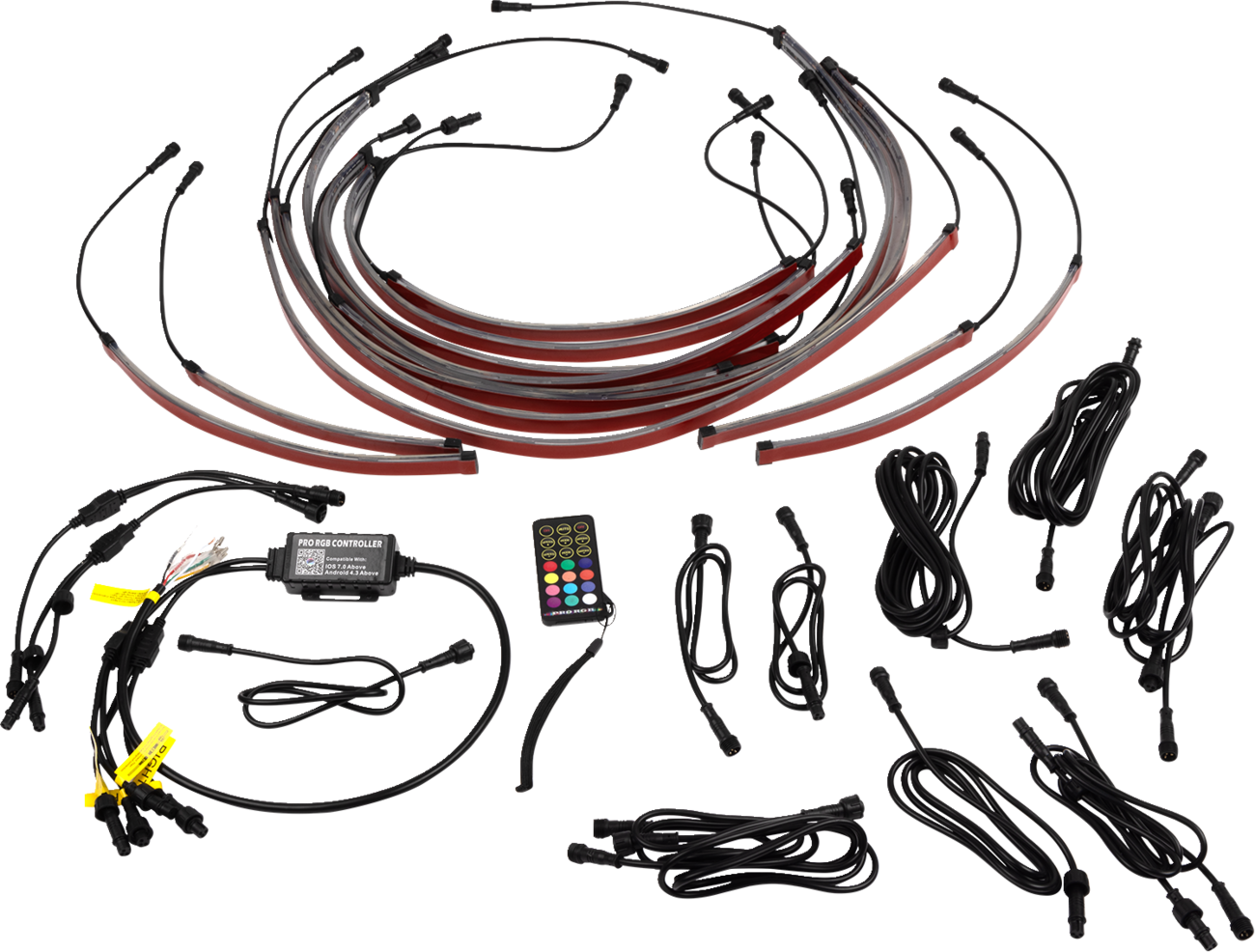 MOOSE OFFROAD Underglow Kit - 12 PC 2040-3245