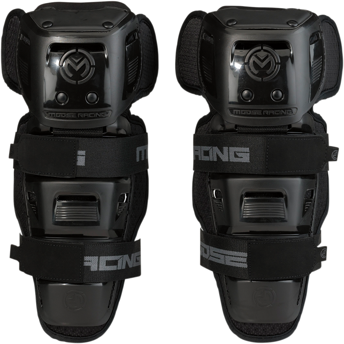 MOOSE OFFROAD Youth Synapse Lite Knee Protectors - Youth Synapse Lite Knee Guards / Black 2704-0493