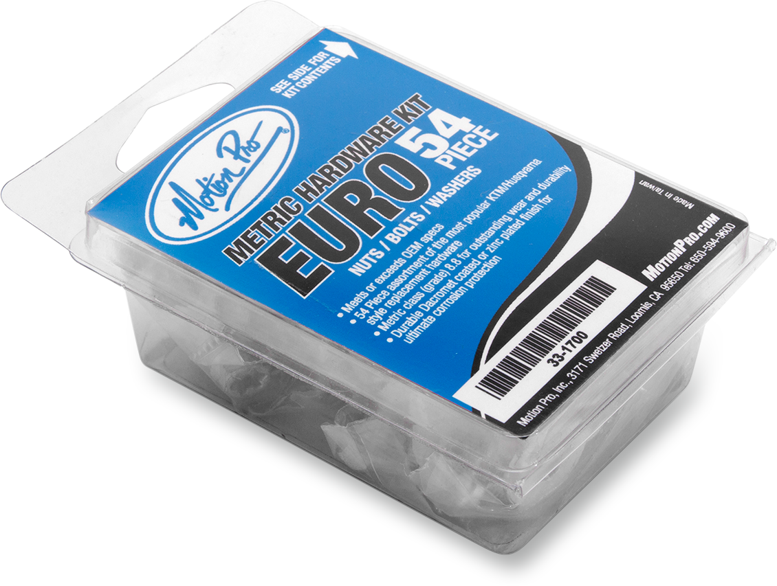 MOTION PRO 54 Piece Metric Euro Hardware Kit - Hardware Kit / Metric/Euro 2404-0671