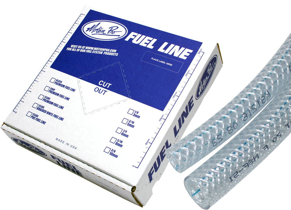 MOTION PRO Braided Vinyl Fuel Line - 12-0012