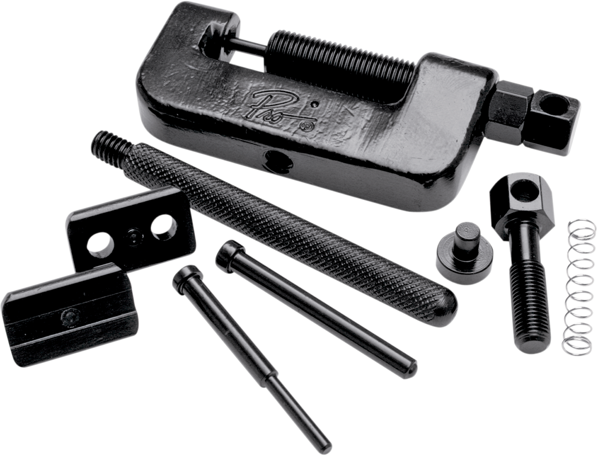 MOTION PRO Chain Breaker, Press and Riveting Tool - Chain Tool / Break/Press/Rivet / Compact 3806-0014