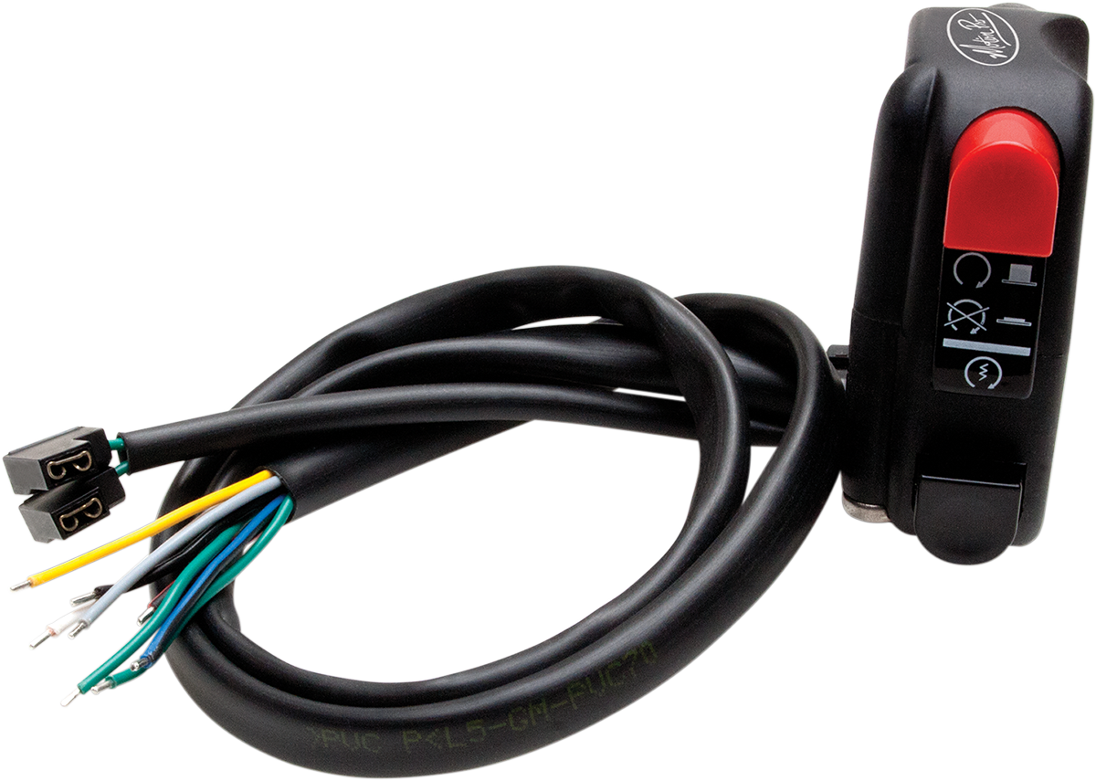 MOTION PRO Enhanced Right Side Handlebar Mount Start/Stop Switch - Throttle / Rev/2 0616-0232
