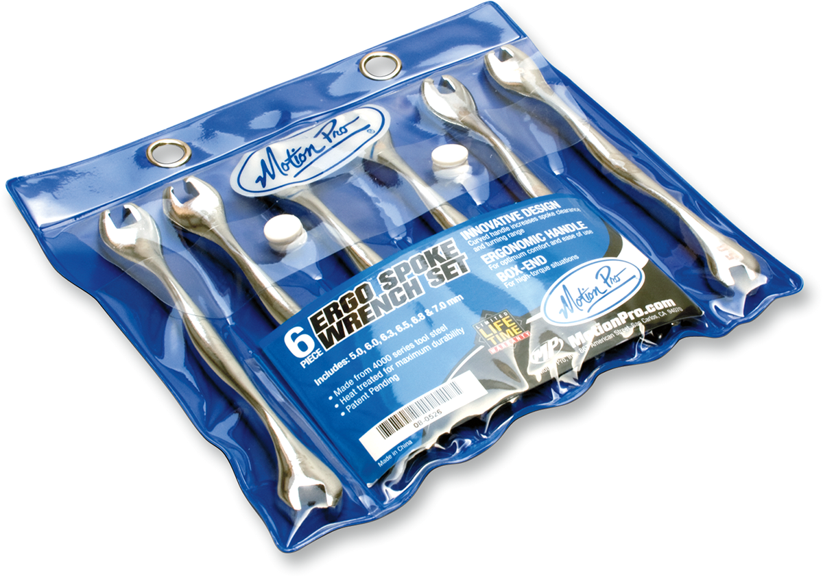 MOTION PRO Ergo Spoke Wrench™ Set - Spoke Wrenches / Ergonomic / Set 6 3811-0068