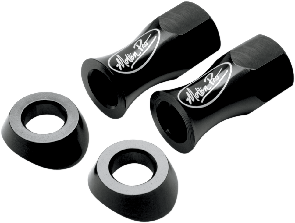 MOTION PRO Extended Rim Lock Nuts - Rim Lock Nuts with Washers / Extended / Set 0220-0022