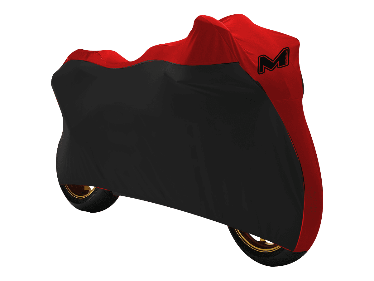 MOTO-D Motorcycle Cover for Sportbikes (Indoor / Outdoor) Red