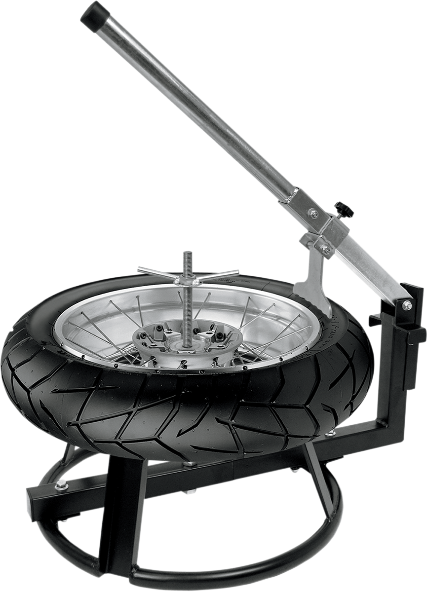 MOTORSPORT PRODUCTS Tire Changing Stand with Bead Breaker - Tire Changer / Bead Breaker 0365-0037
