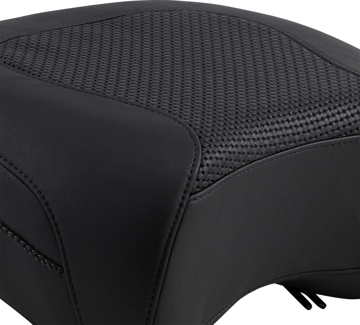 MUSTANG Textured Police Air Ride Seat - Rear Police Air Ride Seat / Textured 0805-0040