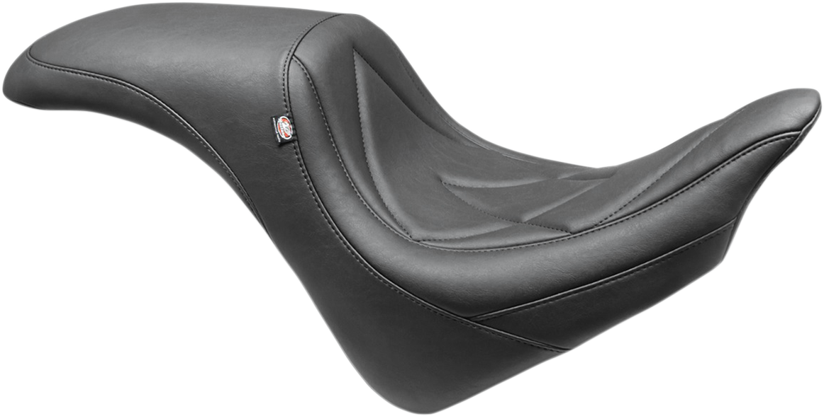 MUSTANG Tripper Fastback™ One-Piece Seat - Seat / Tripper Fastback™ / 3D-Stacked/Triple Diamond Stitch / Black / VTX1300CX 0810-2147