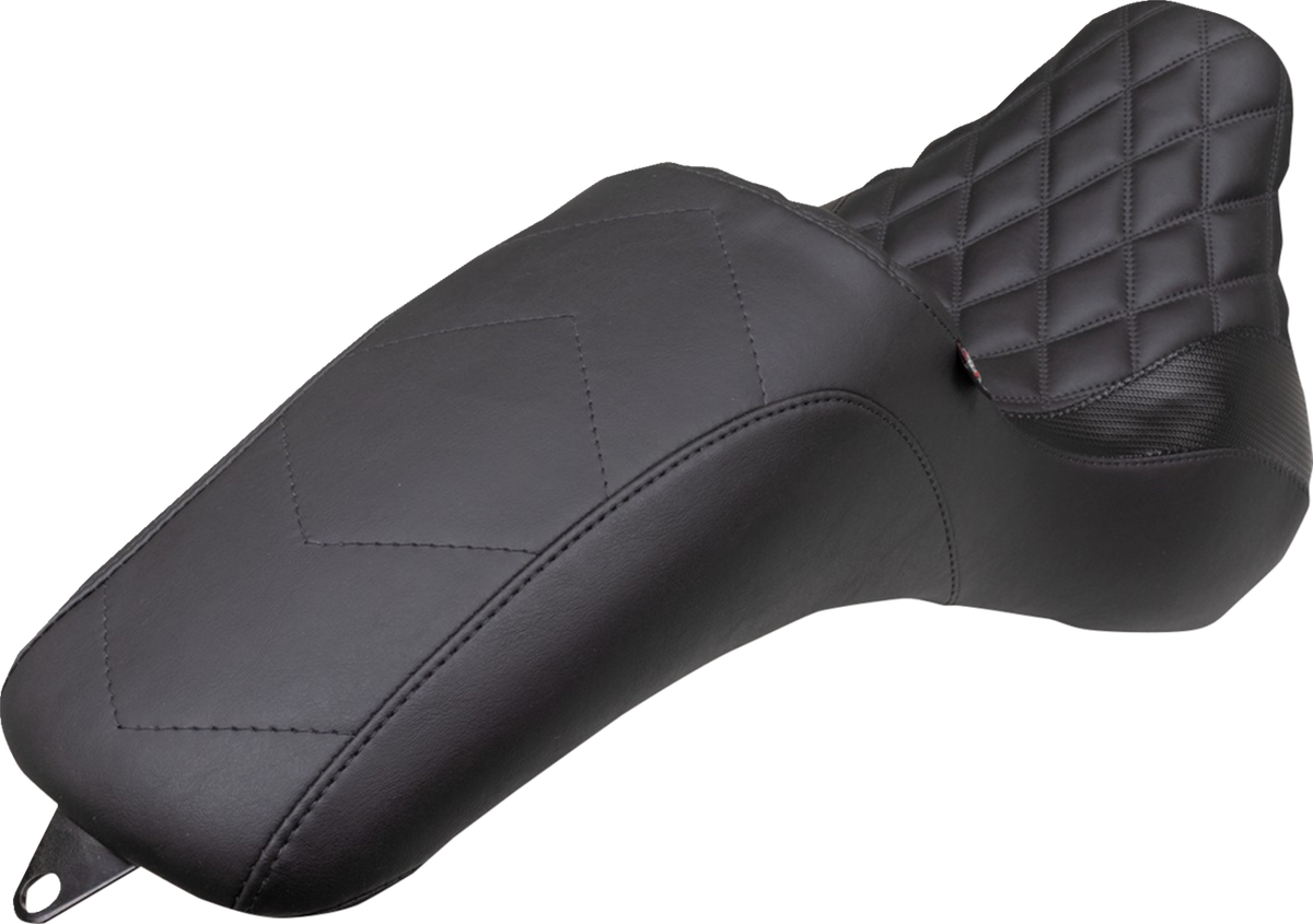 MUSTANG Tripper Fastback™ Seat - Tripper Fastback™ / Black / Double Diamond / FXBB/FXST '18-'23 0802-1509