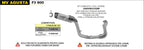 71236CKZ Arrow COMPETITION "EVO" Full Titanium full system Exhaust for MV AGUSTA F3 800 22-24
