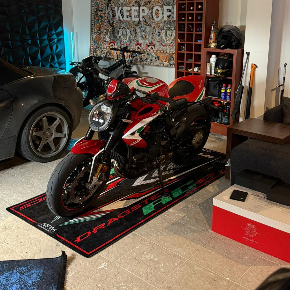 MPM Motorcycle Mat for MV Agusta Dragster RC - MM4265