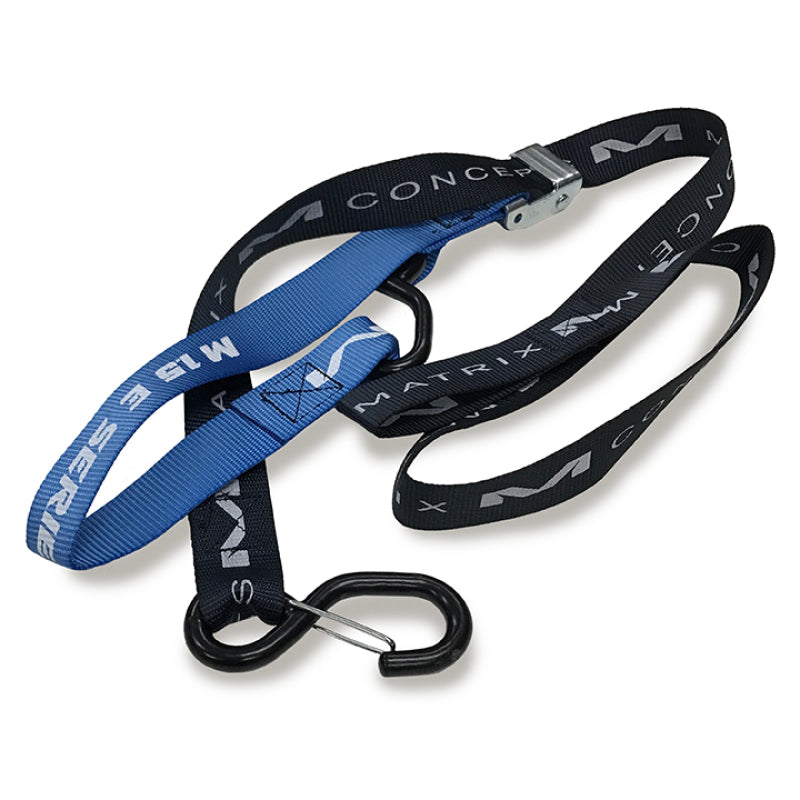 Matrix Concepts E Series 1.5 Inch Tie Down Set - Blue - E1-303