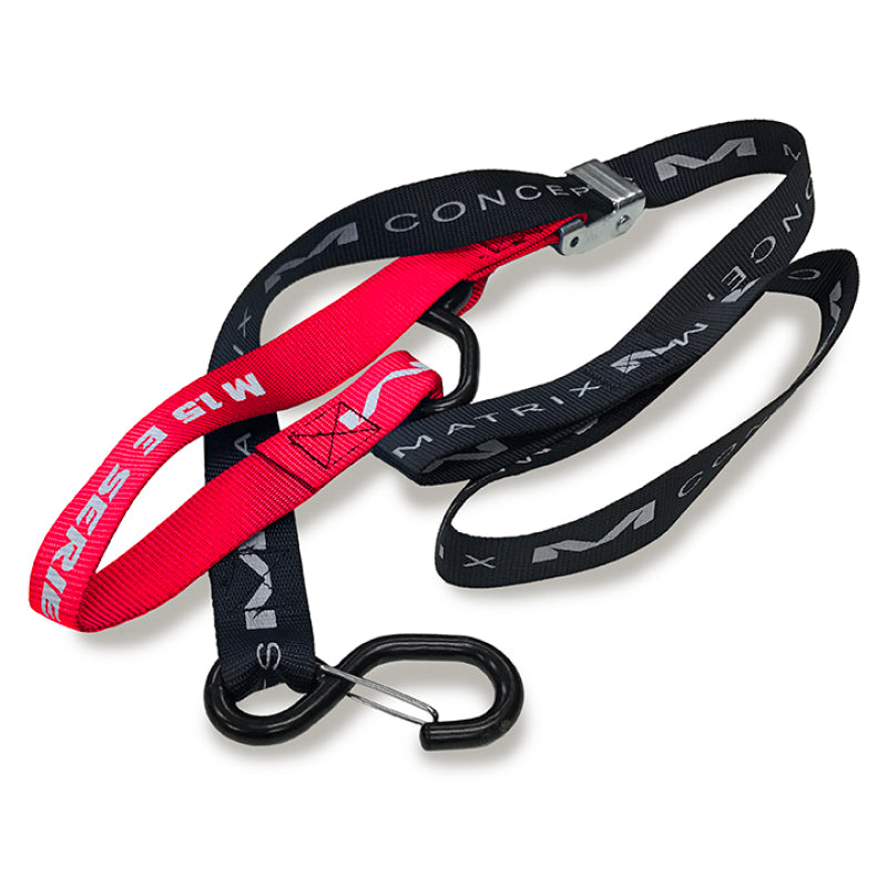 Matrix Concepts E Series 1.5 Inch Tie Down Set - Red - E1-302