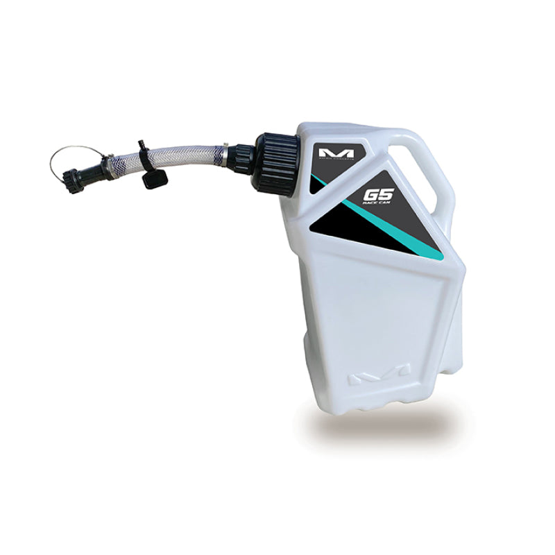 Matrix Concepts M5 0.5 Gallon Utility Can White-Black - M5-101