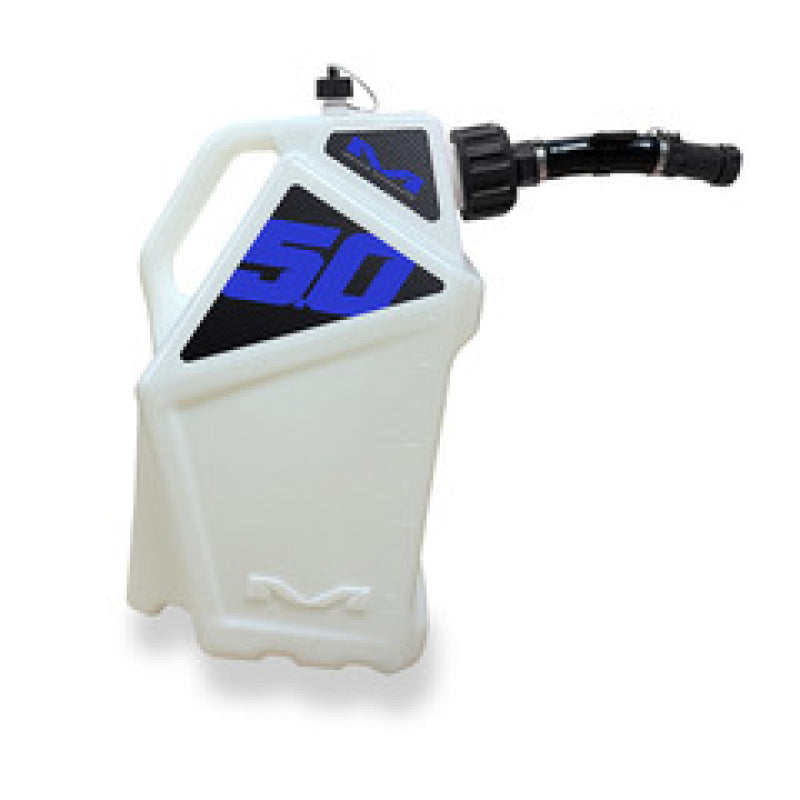 Matrix Concepts M5 0.5 Gallon Utility Can White-Blue - M5-103