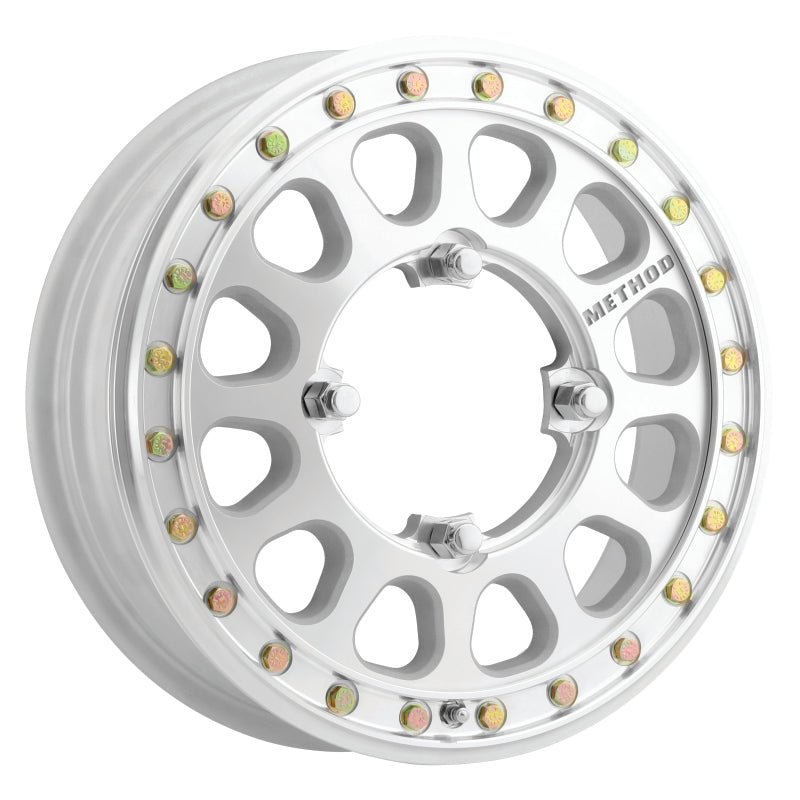 Method Wheels Method MR401-R UTV Beadlock 15x5 / 5+0/43mm Offset / 4x136 / 106mm CB Machined - Raw Wheel - MR40155047346B2
