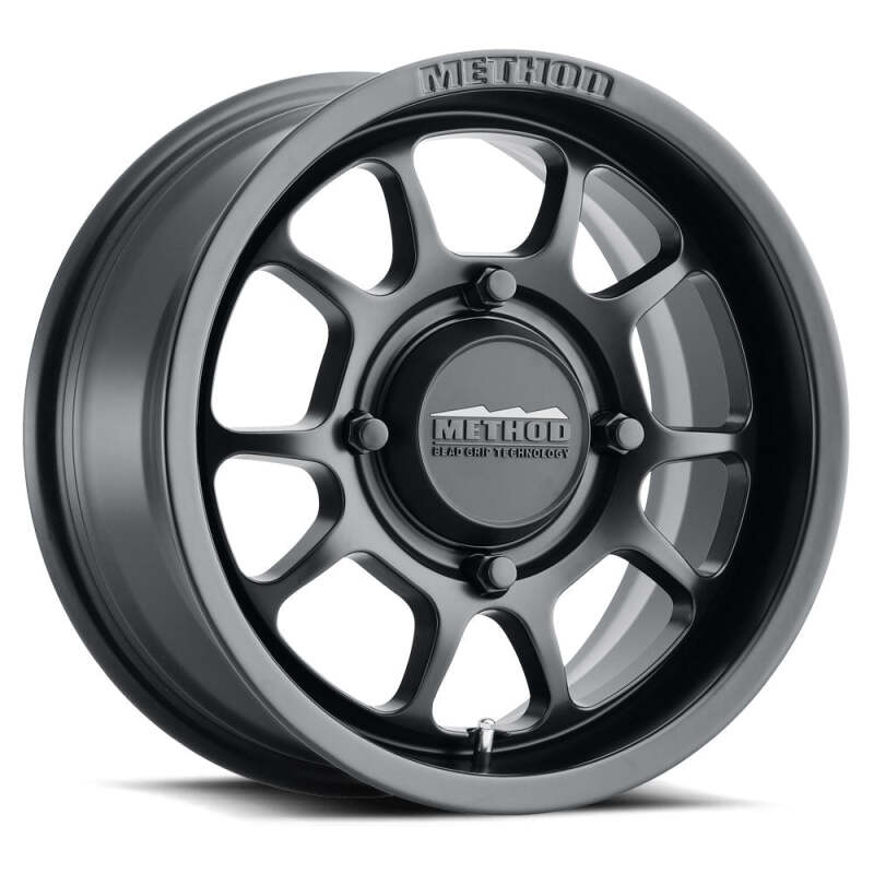 Method Wheels Method MR409 Bead Grip 15x10 / 5+5/0mm Offset / 6 x 139.7 / 78.3mm CB Matte Black Wheel - MR40951060555