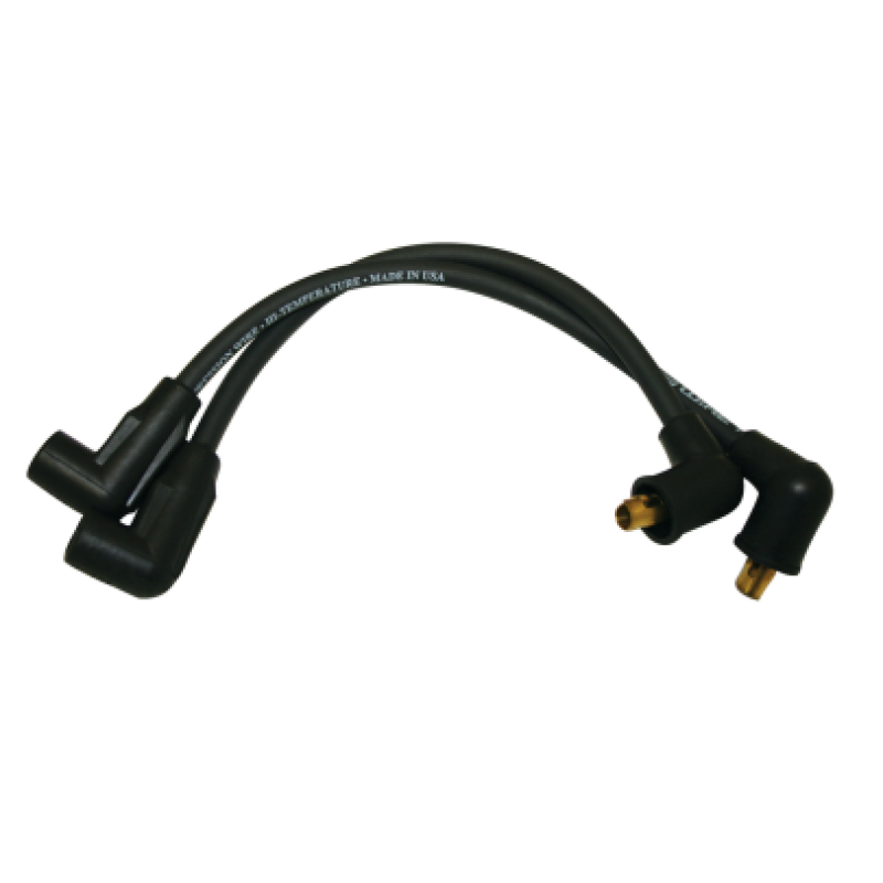 Moroso 1982-1999 Harley-Davidson FXR Suppression Core Wire Set - Black - 27162
