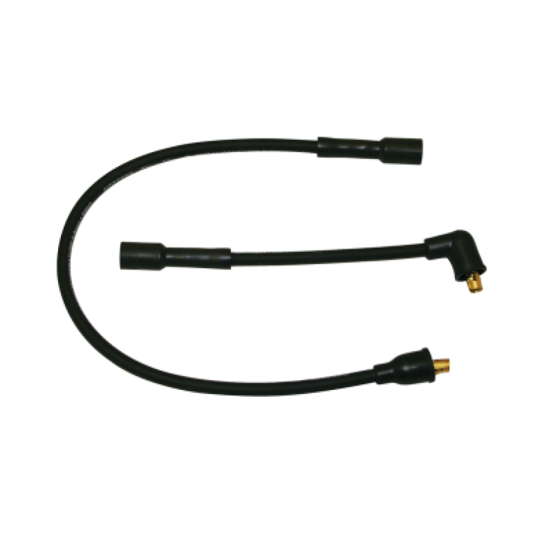 Moroso 1986-2003 Harley-Davidson XL (Excl XL 1200S) Spiral Core Wire Set - Black - 27214