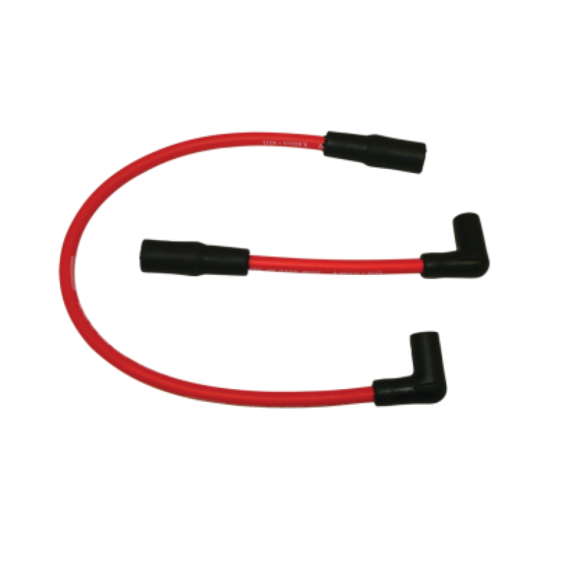Moroso 1999-2013 Harley-Davidson FXD/FXDWG Ultra 40 Wire Set - Red - 28627