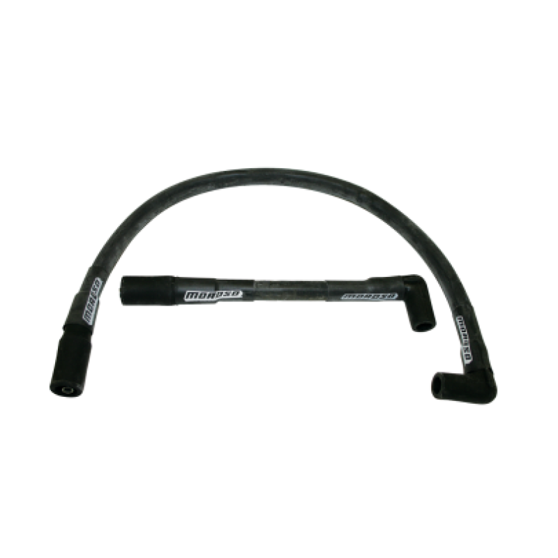 Moroso 1999-2015 Harley-Davidson FXD/FXDWG Sleeved Ultra 40 Wire Set - Black - 28316
