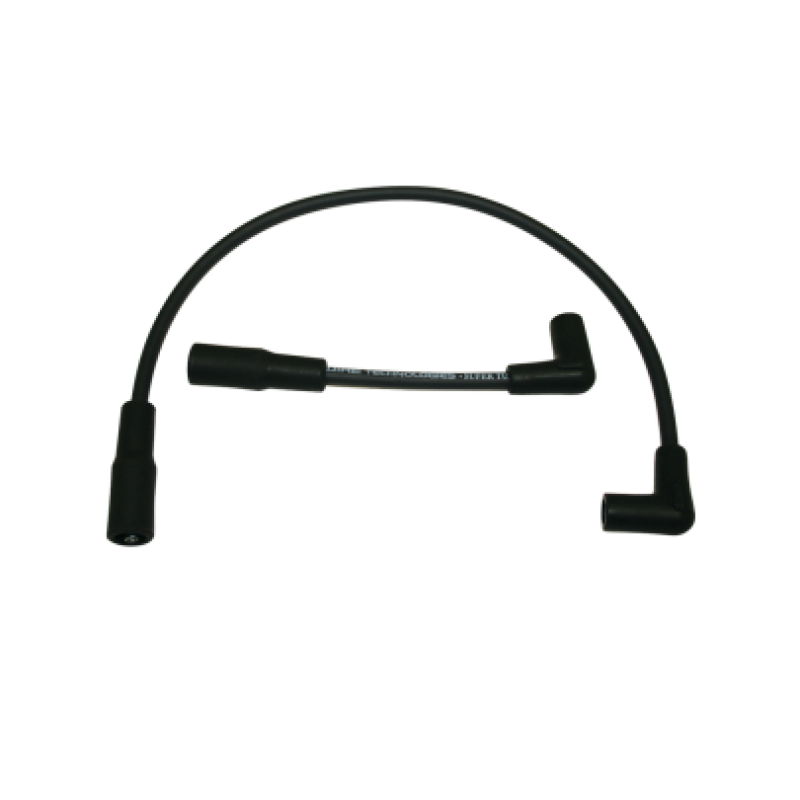Moroso 2000-2015 Harley-Davidson FLST/FXST Suppression Core Wire Set - Black - 27168