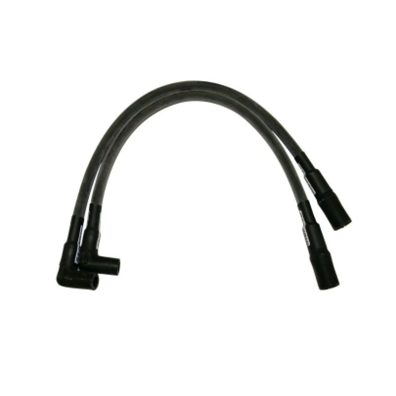 Moroso 2004-2006 Harley-Davidson XL Sleeved Ultra 40 Wire Set - Black - 28319