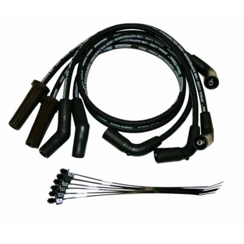Moroso 2017+ Harley-Davidson Milwaukee 8 Spiral Core Wire Set - Black - 27380