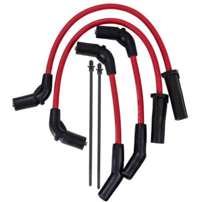 Moroso 2024+ Harley-Davidson M8 Touring Ultra 40 Ignition Wire Set - Red - 73551