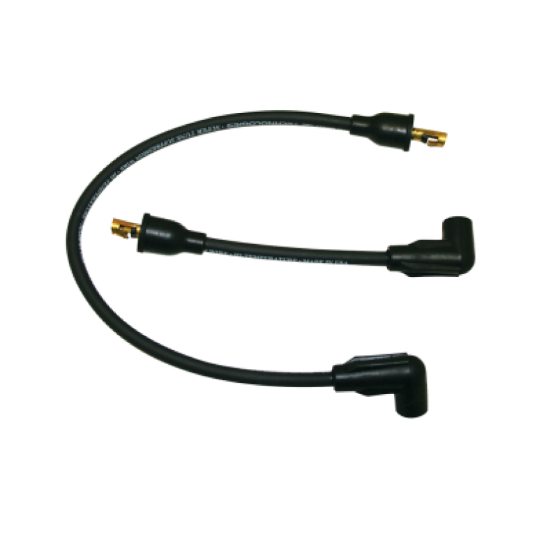 Moroso Harley-Davidson 1980-1984 FL / 1984-1999 FXST/FLST / 1991-1998 FXD Suppression Core Wire Set - Black - 27160